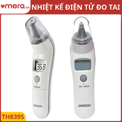 Nhiệt Kế Hồng Ngoại Đo Tai Omron TH839S (Đo Nhanh 1 Giây, Báo Sốt)