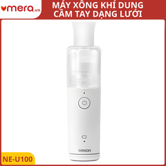 Máy Xông Khí Dung Cầm Tay Dạng Lưới Omron NE-U100 (Xông Mọi Tư Thế, Siêu Êm)