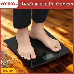 Cân Sức Khỏe Điện Tử Omron HN-289 - Kính Cường Lực, Chính Xác 100g