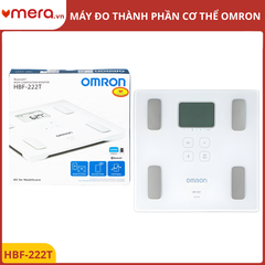 Máy Đo Thành Phần Cơ Thể Omron HBF-222T (Bluetooth, Đo Mỡ Trẻ Em Từ 6 Tuổi)