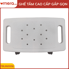 Ghế Tắm Gấp Gọn Chống Trượt (Khung Hợp Kim Nhôm, Tải Trọng 150kg) - OROMI FBL650008
