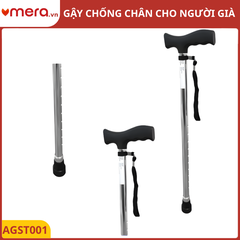 Gậy Chống Cho Người Già (1 Chân, 3 Chân, 4 Chân) Khung Thép Mạ Crom - OROMI