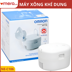 Máy Xông Khí Dung Omron NE-C106 (Cho Người Lớn & Trẻ Em) - Hiệu Quả, Bền Bỉ, Dễ Sử Dụng