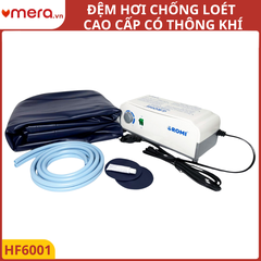 Đệm Hơi Chống Loét Có Thông Khí OROMI HF6001 (23 Múi Ống, Máy Bơm Êm Ái, Tải 140kg)