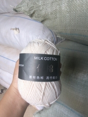 Milk Cotton 50g (+-5G) Xả lỗ cắt dòng 5.8k