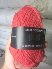 Milk Cotton 50g (+-5G) Xả lỗ cắt dòng 5.8k