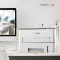 Máy in laser đen trắng PANTUM P3302DW (A4/A5/ Đảo mặt/ USB/ LAN/ WIFI)