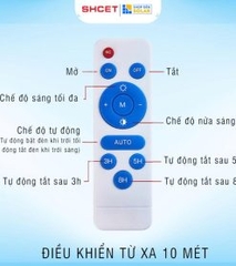 Đèn năng lượng mặt trời CET GY-500W 500W chống nước IP67 ngoài trời