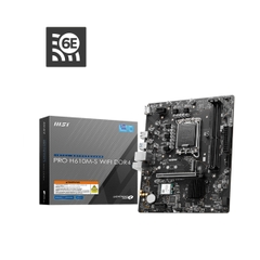 Mainboard MSI PRO H610M-S WIFI DDR4 (Intel H610/ Socket 1700/ M-ATX/ 2 khe ram)