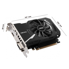 Cạc màn hình MSI GeForce GT 1030 AERO ITX 4GD4 OC (GDDR4/ 64 bit)