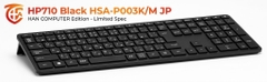 Bộ Bàn Phím Chuột Tiếng Nhật  Không Dây HP 710 JP