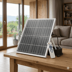 Đèn Pha Năng Lượng Mặt Trời CET-105D- 1000W 1000W chống nước IP67 ngoài trời