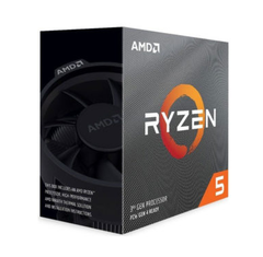 CPU AMD Ryzen 5 3400G, with Wraith Spire cooler/ 3.7 GHz (4.2 GHz with boost) / 6MB / 4 cores 8 threads / Radeon Vega 11 / 65W / Socket AM4