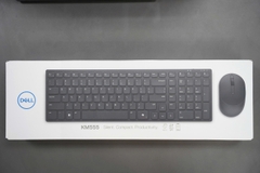 Bộ Bàn Phím Chuột Không Dây Dell KM555-BLACK-ENG-WIRELESS