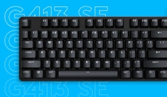 Bàn phím cơ Logitech G413 SE Tactile switch (LED Trắng/ Đen)