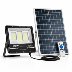 Đèn Pha Năng Lượng Mặt Trời CET-105D- 1000W 1000W chống nước IP67 ngoài trời