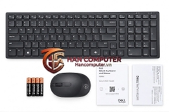 Bộ Bàn Phím Chuột Không Dây Dell KM555-BLACK-ENG-WIRELESS