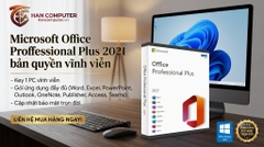 Microsoft Office Professional Plus 2021 bản quyền vĩnh viễn – Key 1 PC
