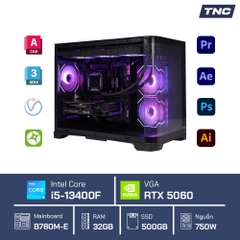 Bộ PC Gaming Intel Core i5-13400F, RAM 32GB, RTX 5060 Ti 16GB