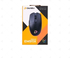 Chuột DareU Không dây EM911X RGB Đen