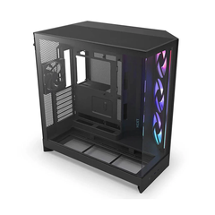 Thùng máy/ CASE NZXT H9 FLOW RGB (2025) ALL BLACK