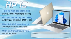 Laptop HP 15 A6VV8PA (R5 7430U, 16GB, 512GB, Full HD, Win11)