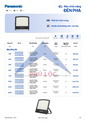 ĐÈN CHIẾU SÁNG PANASONIC