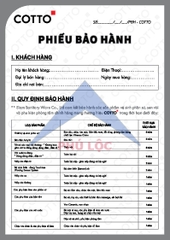 COTTO - BÀN CẦU