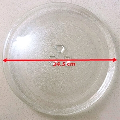 Đĩa Lò Vi Sóng Loại Có Mấu ĐK 24.5Cm