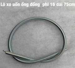 Lò xo uốn ống đồng trong dài 75cm phi 16
