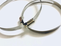 Đai siết ống gió inox D250 ( D218 - D256)