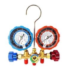 Đồng Hồ Gas Đôi HONGSEN Model: HS-536C (1 Đồng Hồ Đôi + 3 Dây Gas R22 )