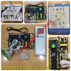 Mạch Điều Hòa 5 Dây Đời Mới U08