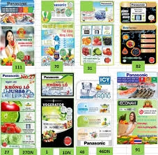 Miếng dán tủ lạnh pana