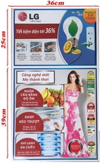 Miếng dán tủ lạnh LG