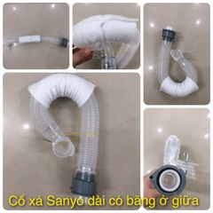 Cổ Xả Máy Giặt Sanyo dài có băng ở giữa