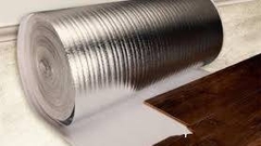 Xốp PE 2.5cm cuộn (KT: 1M x 25M) - 1 Mặt bạc