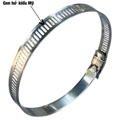 Đai xiết inox kiểu Mỹ phi 440 - 475 ( Bản rộng 12mm)
