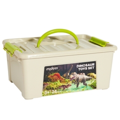 Mô Hình Khủng Long Cao Cấp 24 Con Mideer Dinosaur Toys Set 3+