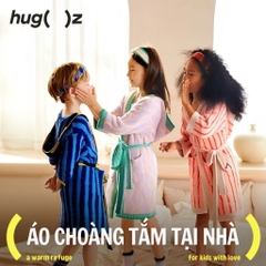 Áo Choàng Tắm Khô Nhanh Hugz Bathrobe Size S 100-120cm