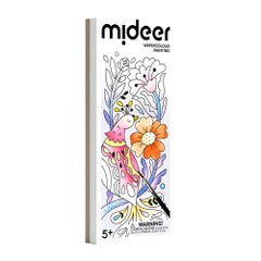 Tranh Tô Màu Nước Kèm Cọ Mideer Watercolour Painting- Wonderul Forest 3+