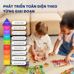 Đồ Chơi Xếp Hình Thăng Cấp Level Up Puzzle- Level 3 Princess Romance 3+