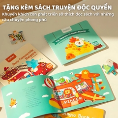 Đồ Chơi Xếp Hình Thăng Cấp Level Up Puzzle- Level 4 Transportation 3+