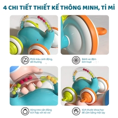 Đồ Chơi Tập Bò Cho Bé Sơ Sinh Hình Con Voi Goodway Little Elephant Toy 3m+
