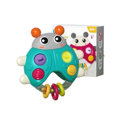 Lục Lạc Cầm Tay Phát Nhạc Cho Bé Sơ Sinh Goodway Rainbow Ball Pusher 3m+