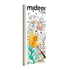 Tranh Tô Màu Nước Kèm Cọ Mideer Watercolour Painting- Enchanted Garden 3+