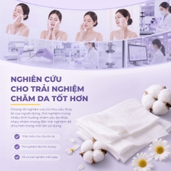 Khăn Lau Mặt Cotton Dùng 1 Lần 60 Tờ Daizy Daily Facial Towel
