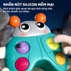 Lục Lạc Cầm Tay Phát Nhạc Cho Bé Sơ Sinh Goodway Rainbow Ball Pusher 3m+