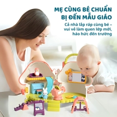 Ngôi Nhà Búp Bê Mini Cho Bé Goodway Mushroom Doll House 3+