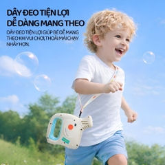 Đồ Chơi Máy Tạo Bong Bóng Hình Con Voi Cho Bé Mideer Elephant Bubble Machine 3+